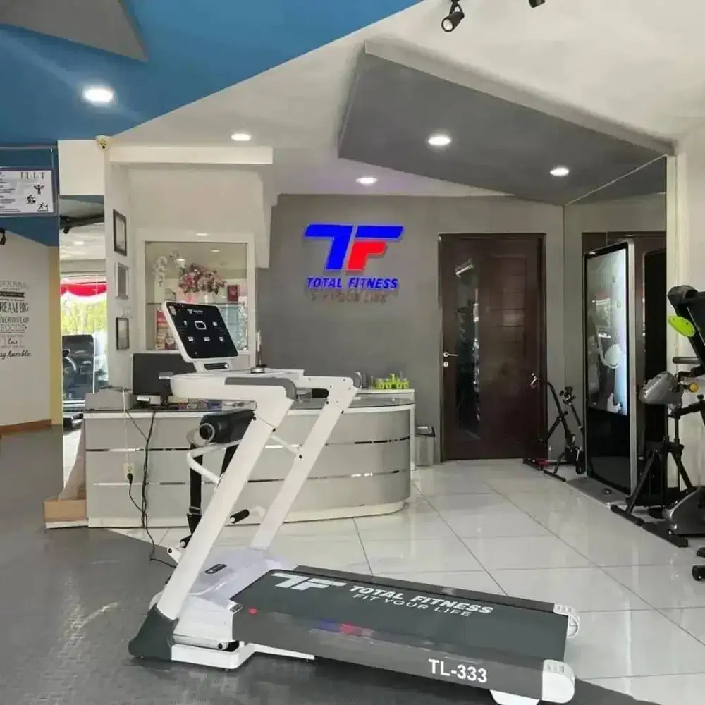 treadmill Fitness TL-333 – Auto Incline 2.5HP, Beban Max 130Kg