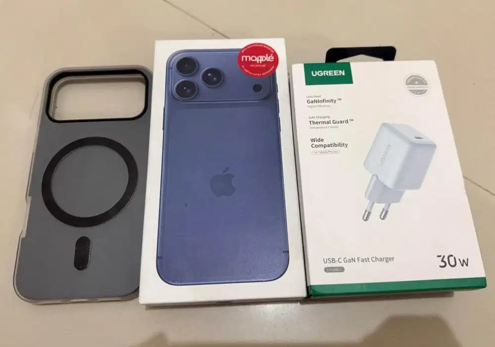 iphone 17 pro max 256 like new buka dus aj