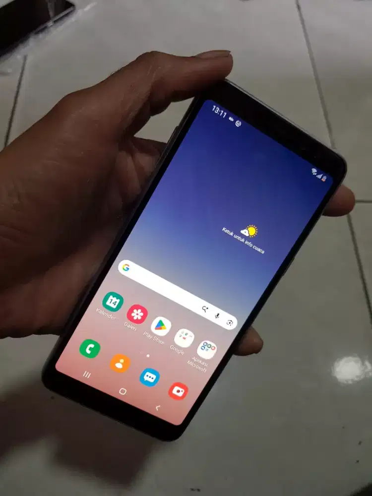 Samsung Galaxy A8 2018 Nfc 4/32GB Original Resmi Sein Dual Sim