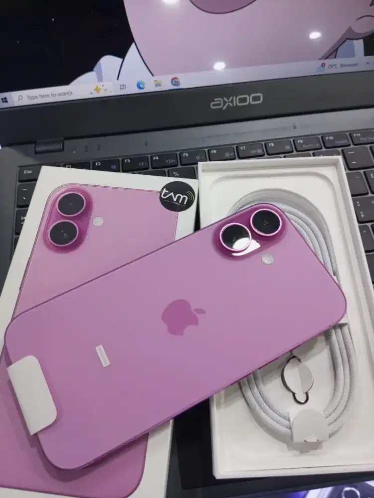 iphone 16 128 ibox
fullset original
health battery 98%,