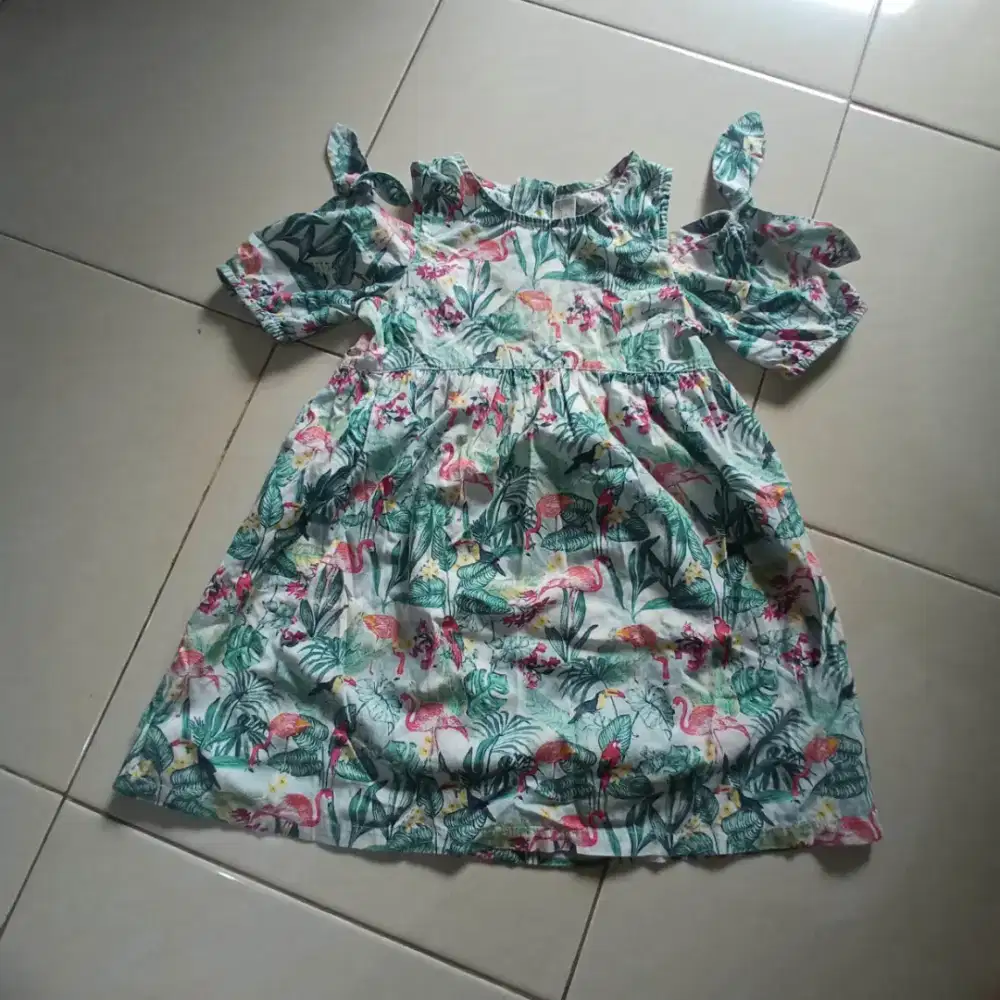 Dress Fito Dito Anak Cewek Usia 3-5 tahun