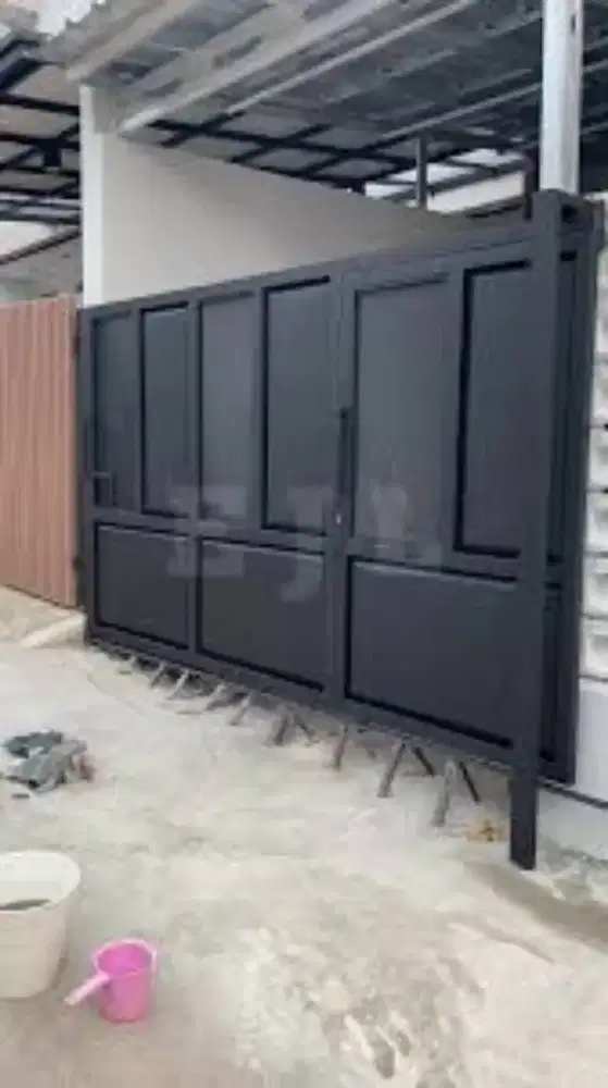 003 pagar plat perforated bulat