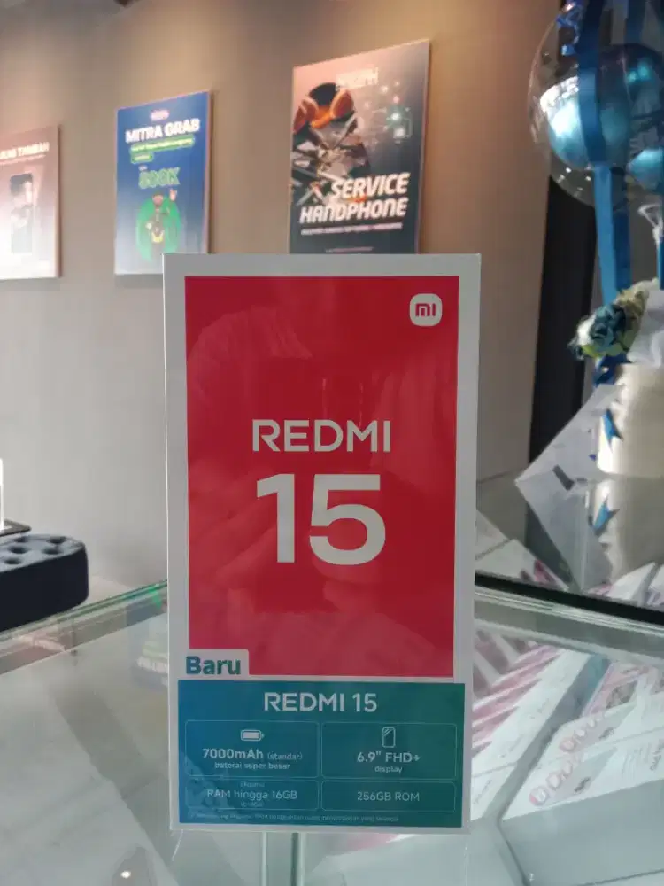 Xiaomi Redmi 15 Ram 8+8/256 GB New Segel
