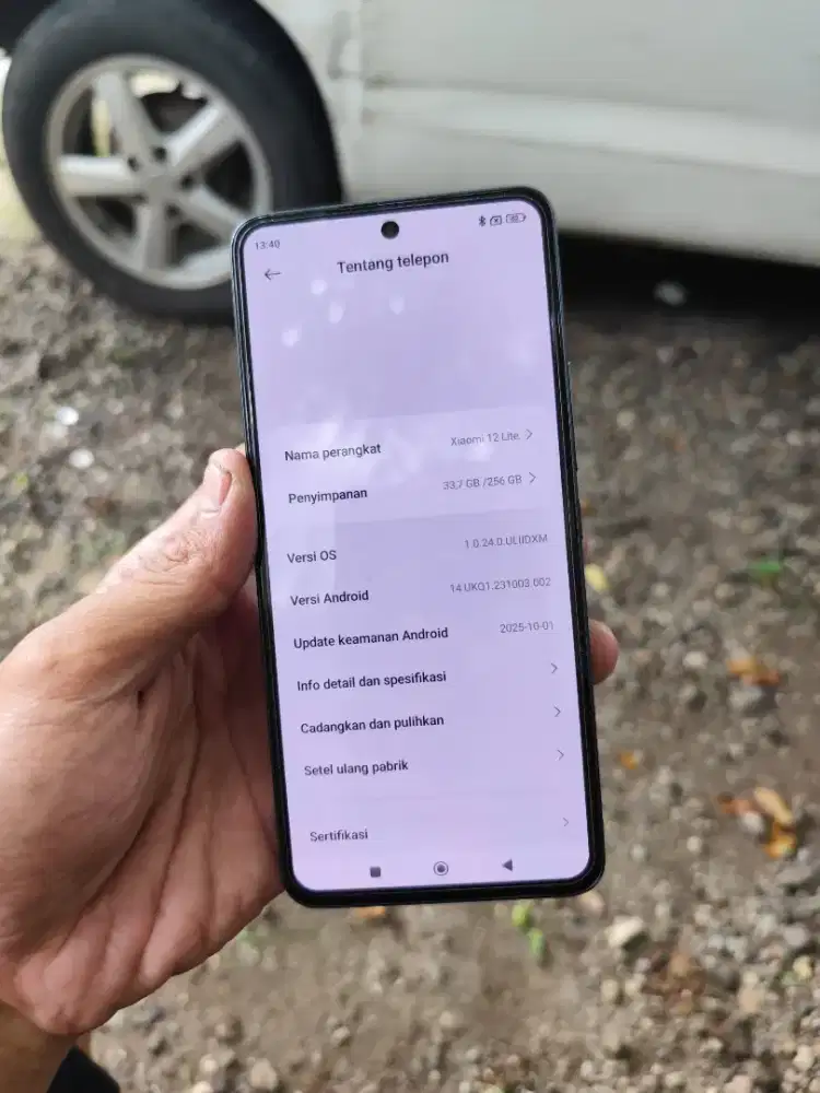 mi12 LITE 5G 8/256 fulset mulus