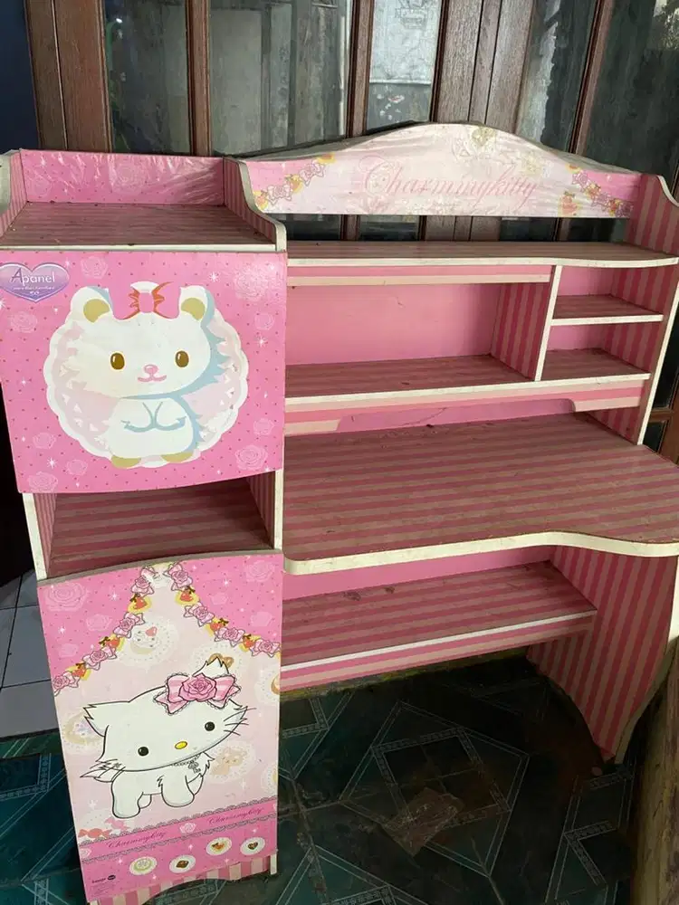 lemari meja belajar SD-SMA