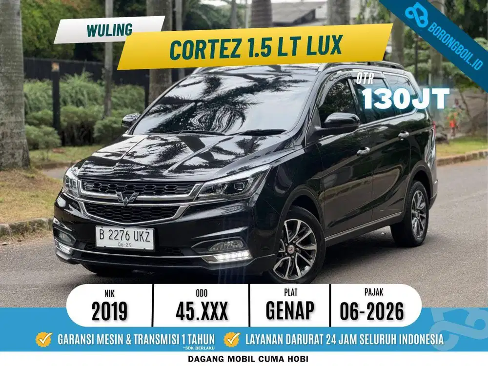 WULING CORTEZ LUX AT 2019 KM LOW ISTIMEWA