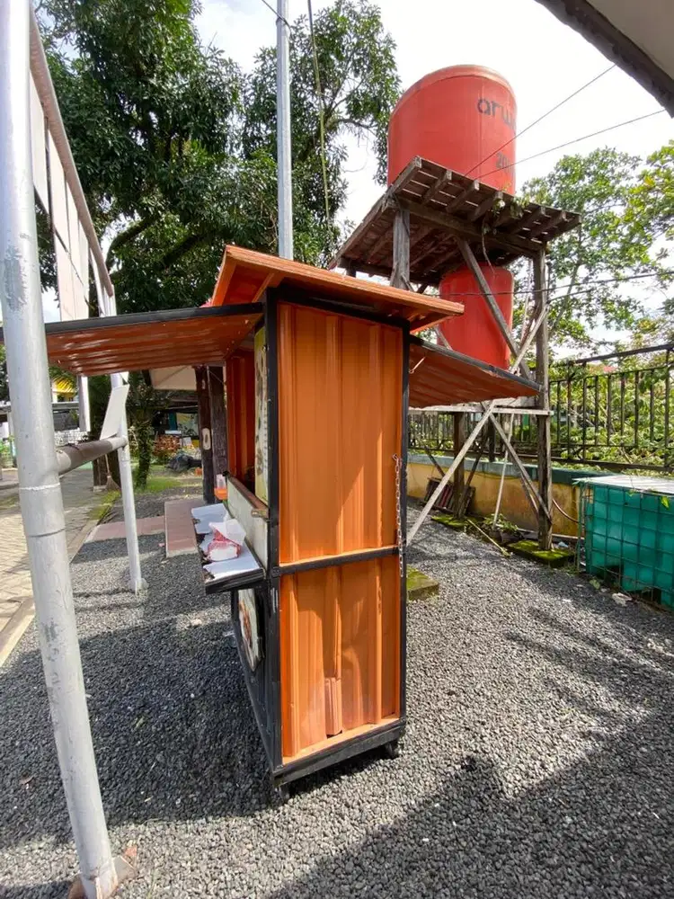 Jual rombong/stand makanan GRATIS KOMPOR GAS