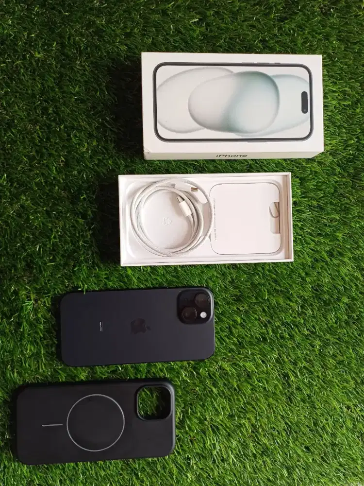 IPHONE 15 128GB EX IBOX SUPER MULUS BARU PAKAI 6 HARI
