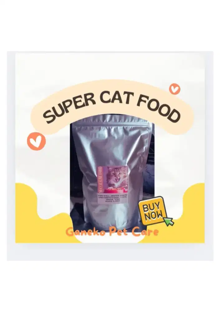 1KG PAKAN MAKANAN KUCING PENGGEMUK PERSIA REKOMENDASI CAT FOOD