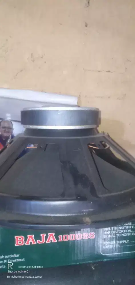 Speaker double coil 12 in woofer