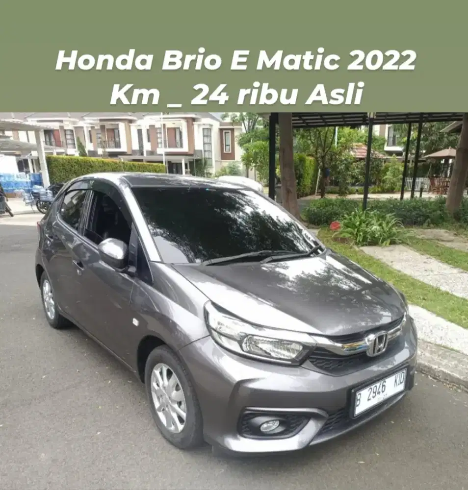 Honda Brio E Matic. Km_24 Ribu Asli