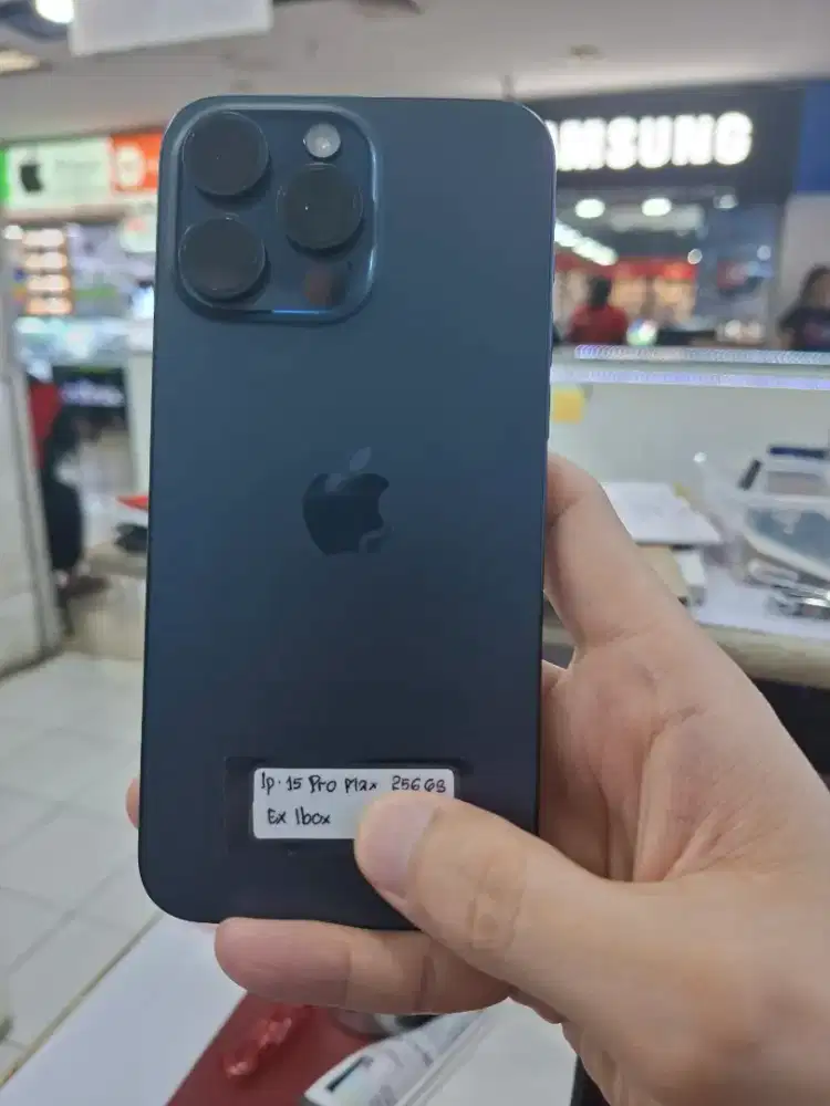 Iphone 15 pro max 256gb resmi ibox