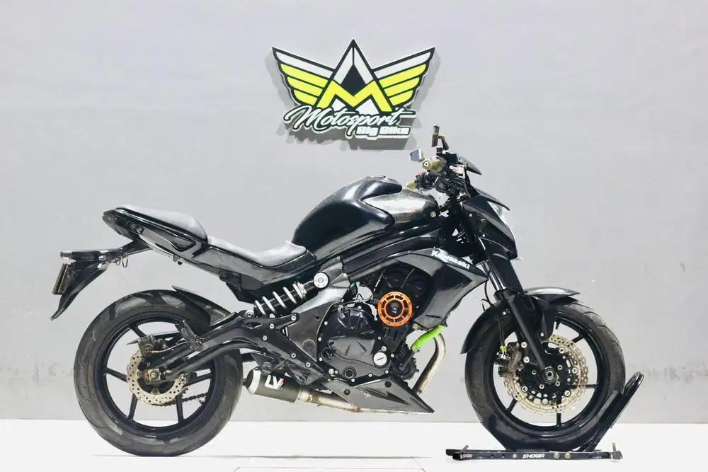 Kawasaki er6n 650 like new sehat sehat unit mulus siap turing