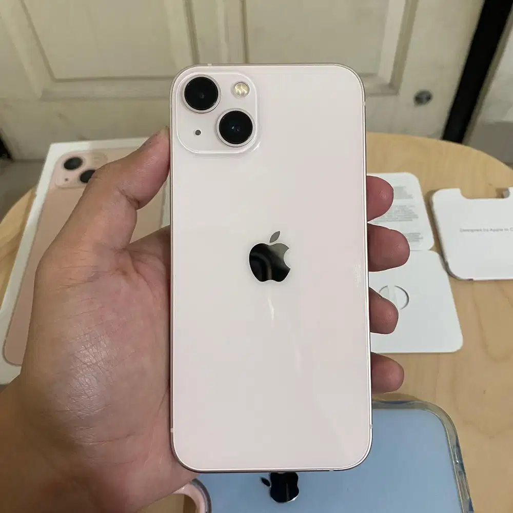IPhone 13 128GB Fullset Lengkap + Bonus Casing