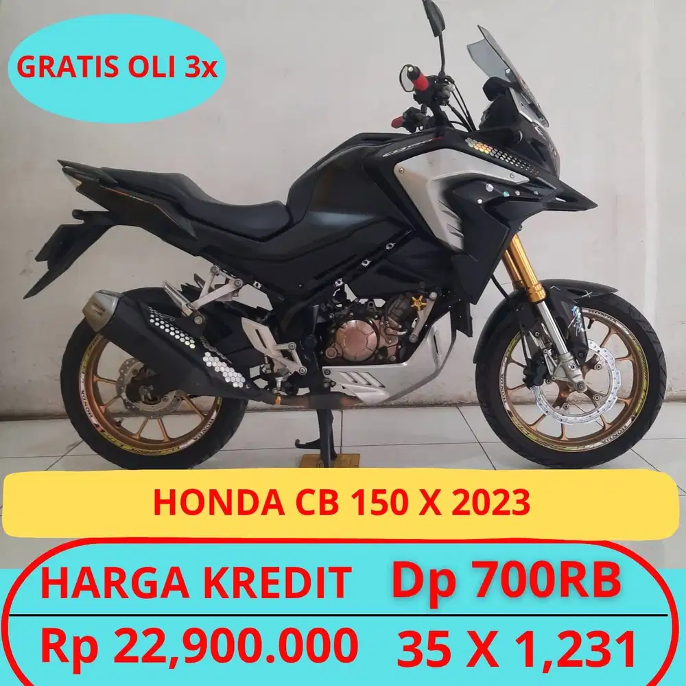 HONDA CB 150 X 2023 DP HANYA 700 RIBU GUYSS