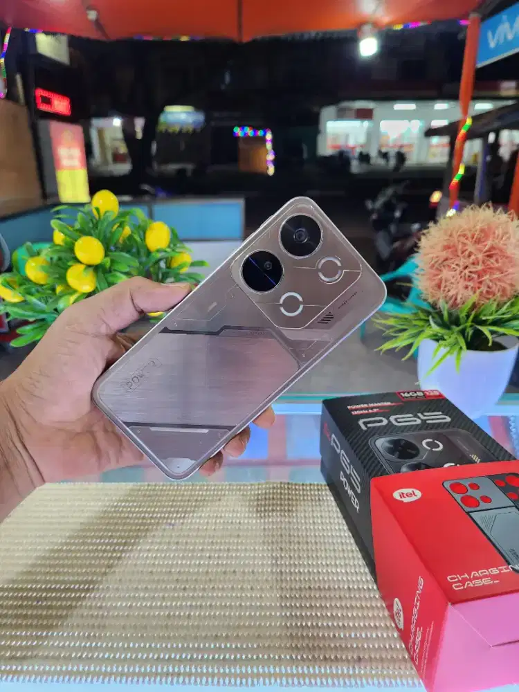 Itel P65 Ram (8+8) 16Gb/ 128Gb Fullset Mulus Original 100% Bergaransi