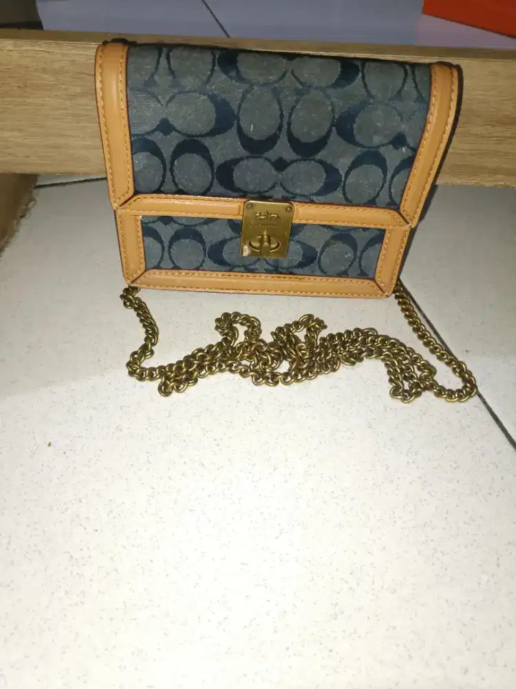 Tas coach mini ori like new