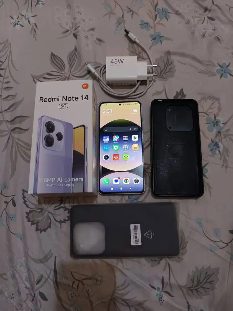 Xiaomi Redmi Note 14 5G 8/256 GB Second Original Garansi On