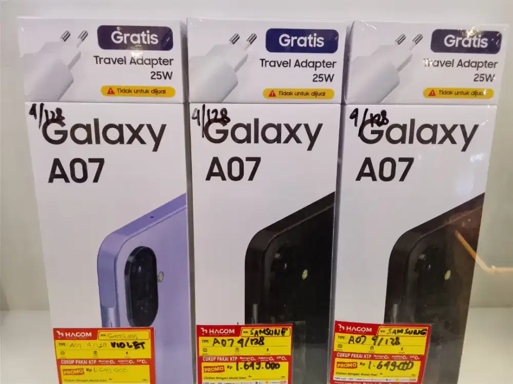 Samsung a07 ram 4 internal 128 gb