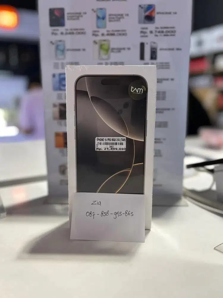 Iphone 16 pro max 256gb ATLANTIS DAHSYAT