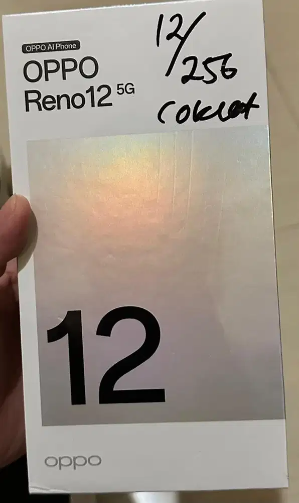 Oppo reno 12 5G wrn coklat