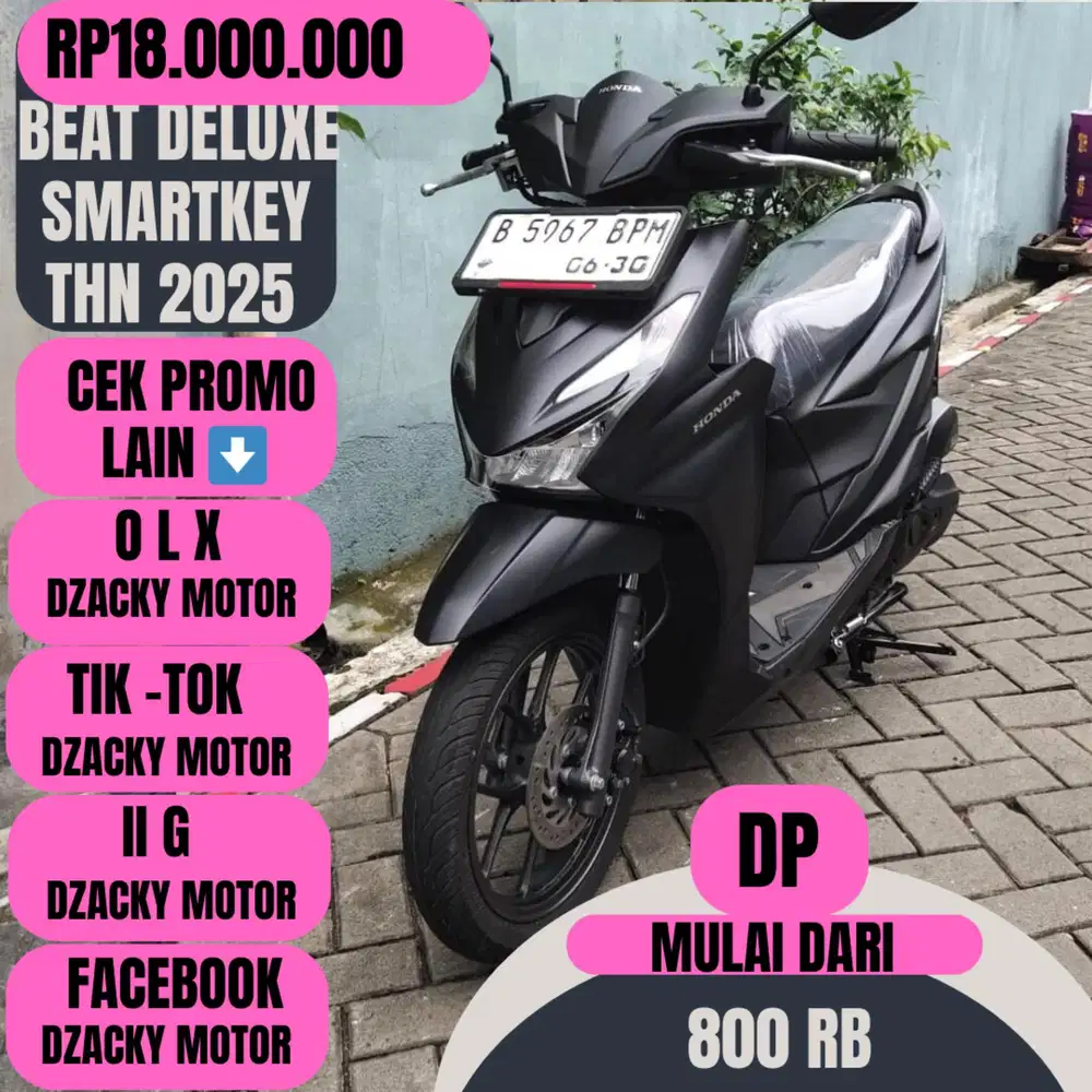 BEAT EELUXE SMARTKEY THN 2025