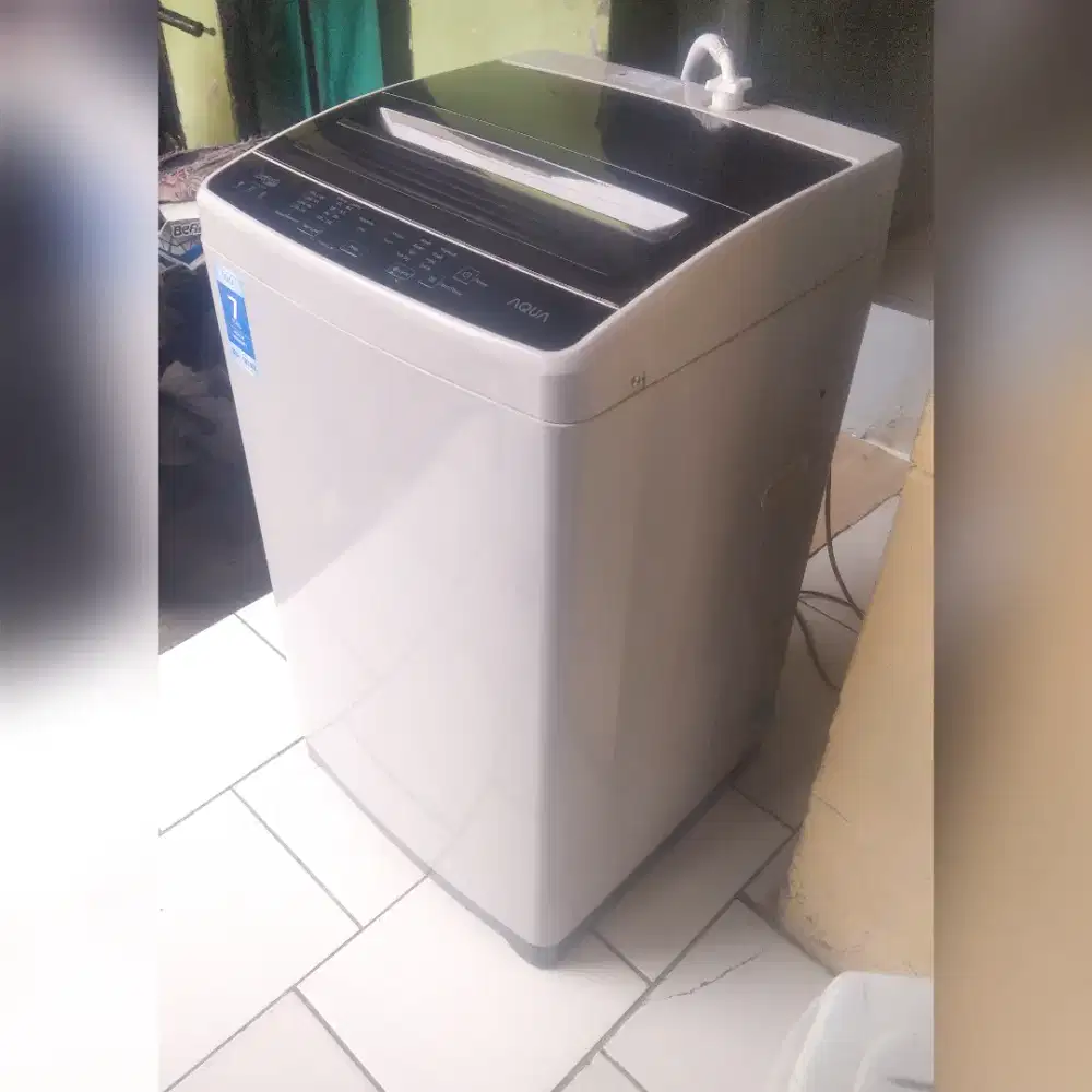 Aqua Top Loading Mesin Cuci Matic 8Kg No Minus Jos Mulus Istimewa
