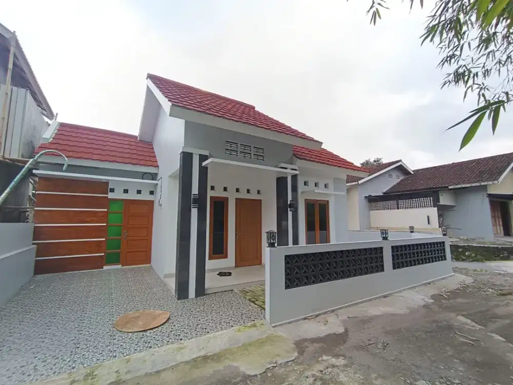 Bisa Cash Tempo 12 Bulan Hunian Minimalis Modern Hanya 700 Jt-an Dekat Kampus UII