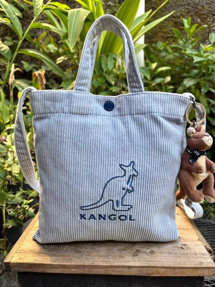 Kangol Slingbag | Tas Jinjing Kangol |Tas Kangol Corduroy| Kangol Anak