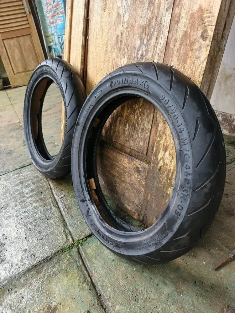 Ban Primax sk 03 ori, ukuran 90/90 ring 14, tubeless