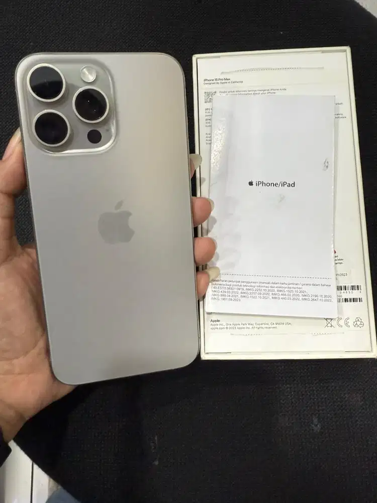 iphone 15 promax 256 natural ex ibox