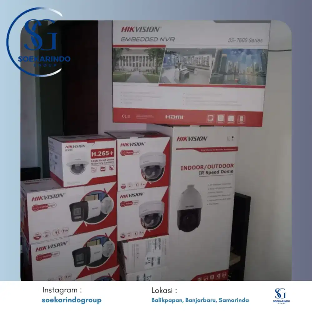 PAKET MURAH CCTV HIKVISION BISA PANTAU DARI HP