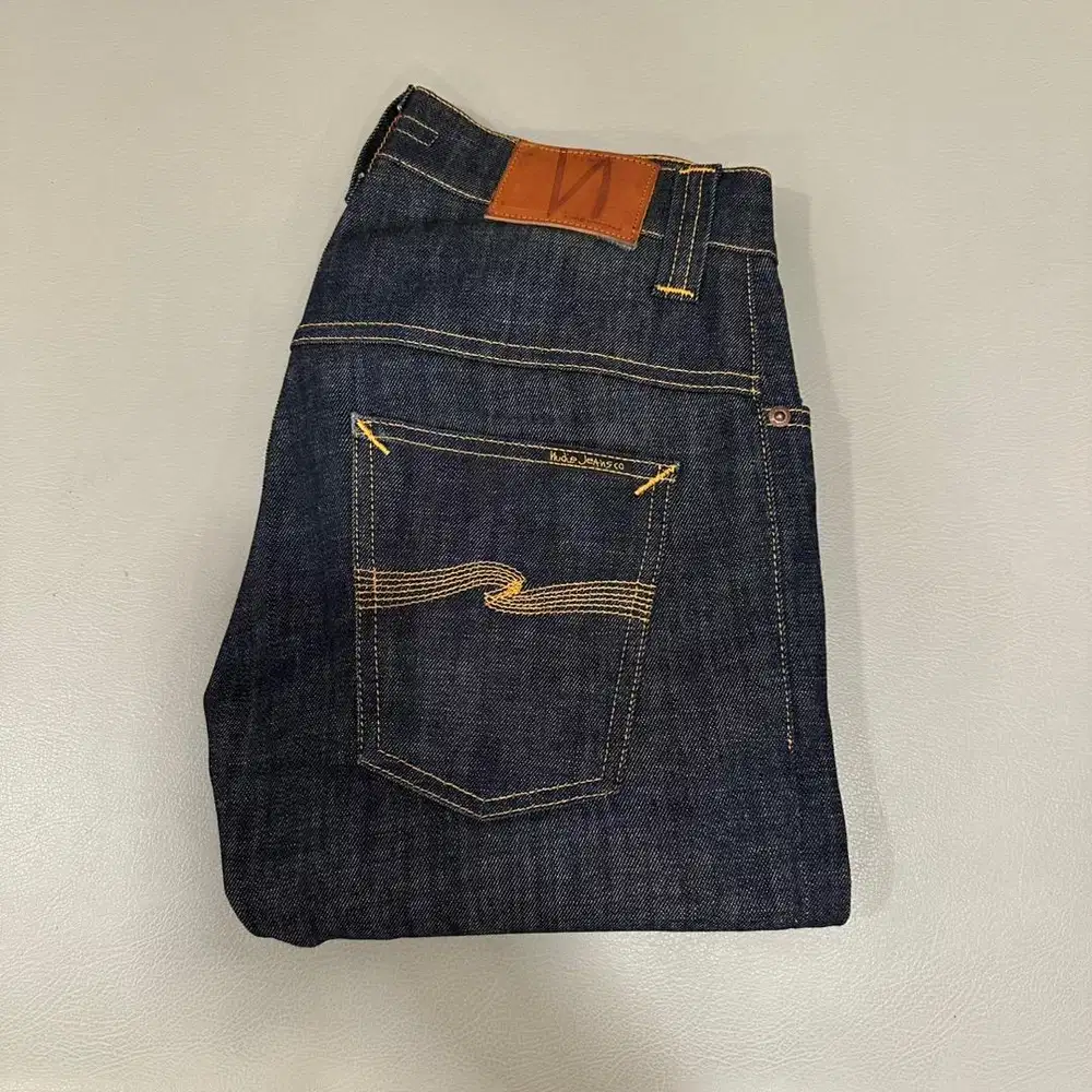 Preloved Nudie Jeans Thin Finn Dry Twill Denim W28 Unisex