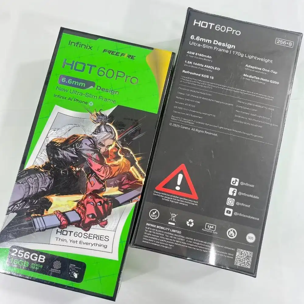 Promo INFINIX HOT 60 PRO 8/256 GB NEW