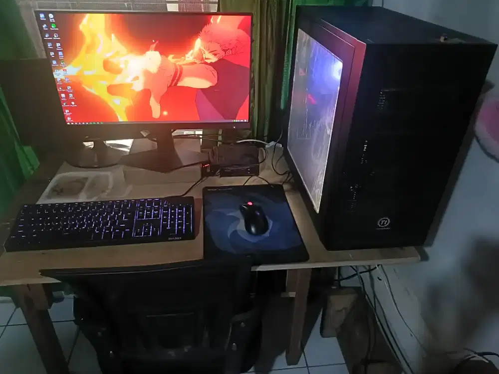 JUAL KOMPUTER 1 SET COCOK UNTUK GAMERS (CPU LANGKA & ANTIK )
