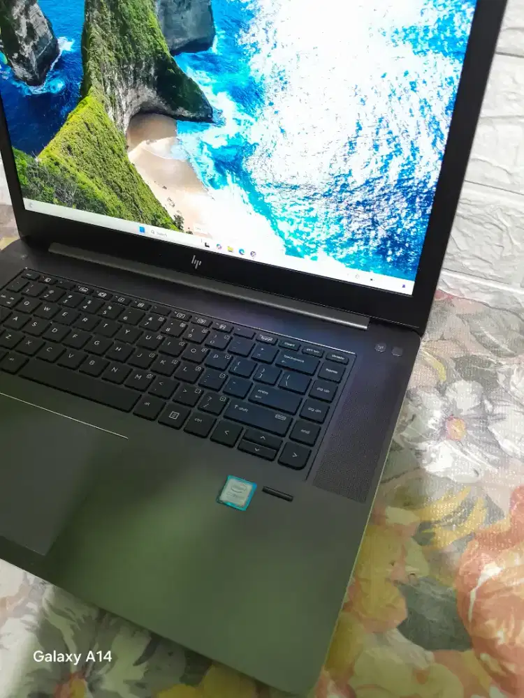 HP ZBOOK G4 GAMING DESAIN GRAFIS Core i7 ram 32gb ssd 512gb NVDIA 4GB