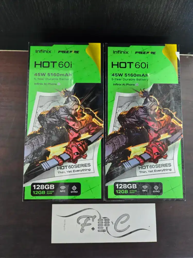 Infinix Hot 60i 6+6/128 Baru