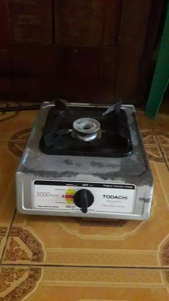 Jual aja kompor gas 1 tungku plus selang rwgulator dan tabung gas kg.