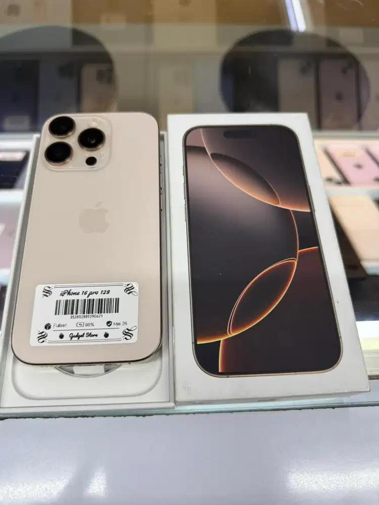 Iphone 16 pro 128gb desert iBox fulset original
