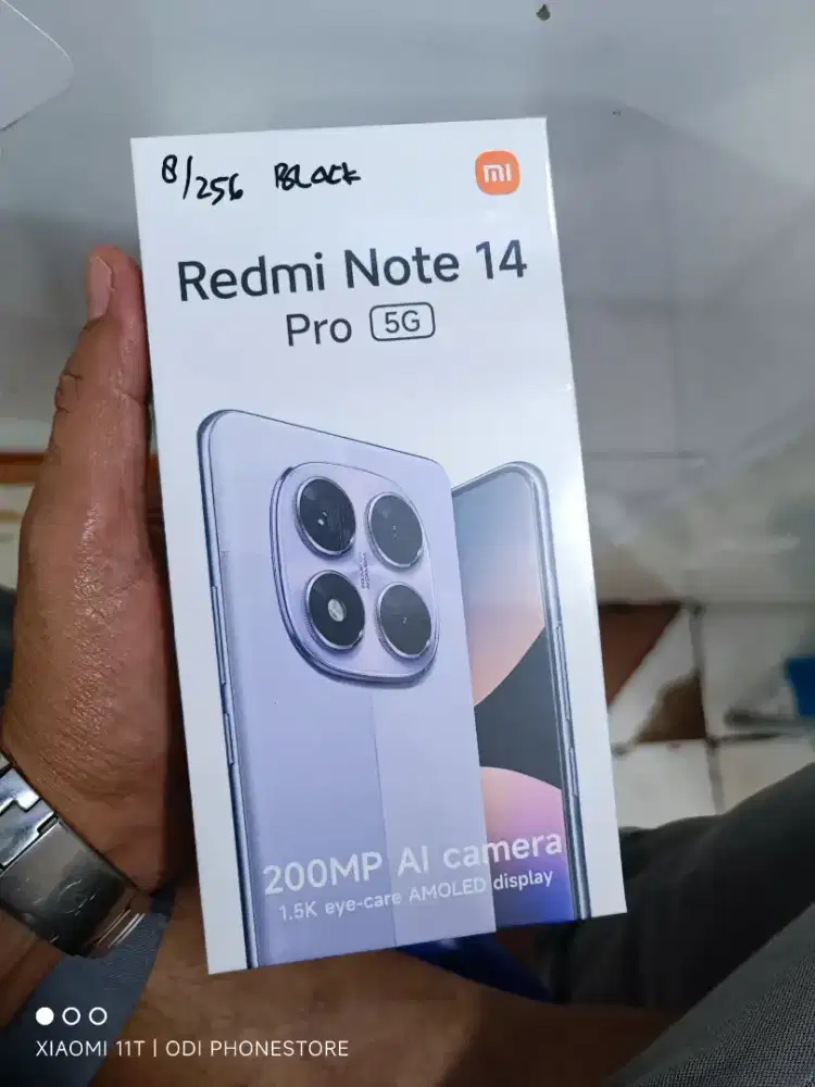 Hp baru segel garansi resmi redmi note 14 pro 5g 8/256 gb