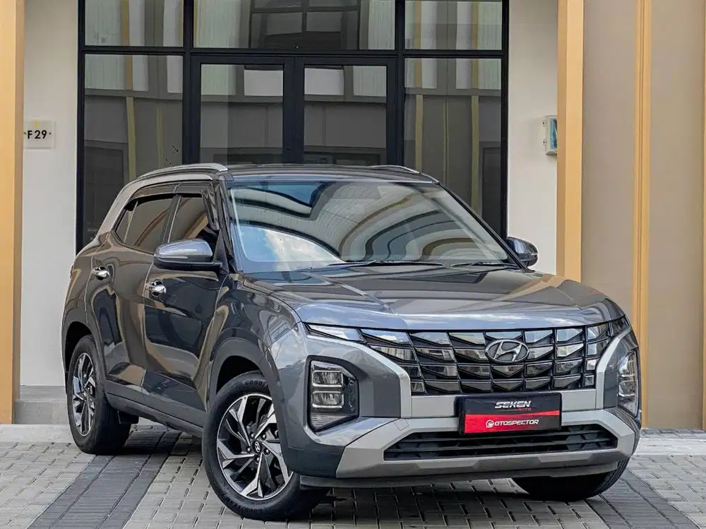 Hyundai Creta 1.5 Style AT Matic 2022 Abu Abu. FULL RECORD!!!