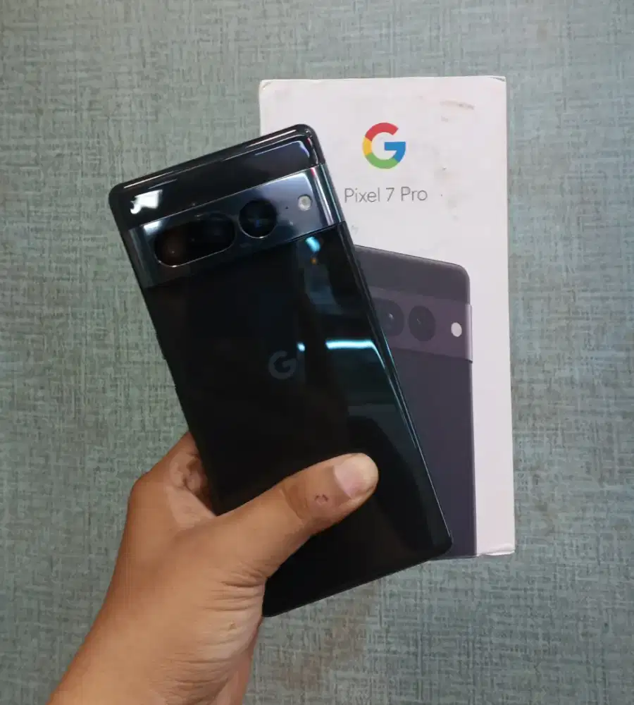 Google Pixel 7 Pro 12/512 Lengkap Original Garansi Sinyal Seumur Hidup