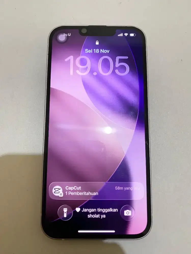 Dijual iPhone 13 128 GB PINK - Second Pemakaian 1 Tahun. Mulus!