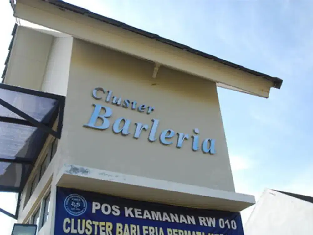 Cluster Barleria Rumah Baru tinggal finishing