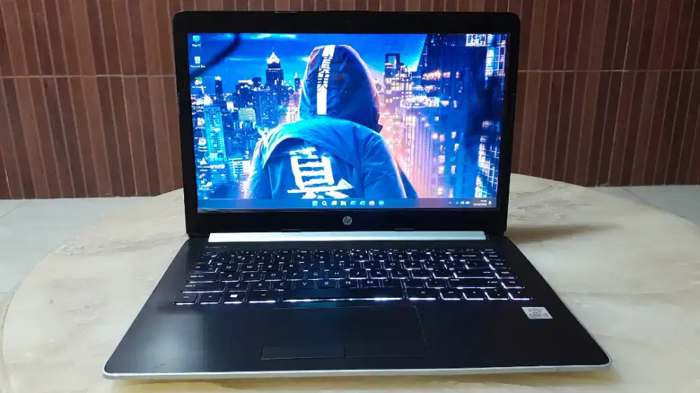Laptop Hp 240 G7 core i3 Ram 8GB DDR4 ssd nvme 256GB Backlight GEN 10