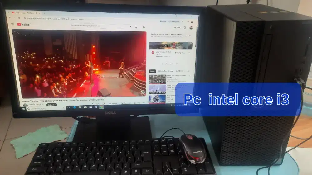 PC full set intel core i3 tinggal pakai