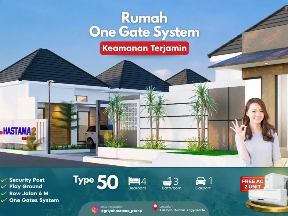 Jual Rumah murah Dekat Malioboro Kasihan bantul