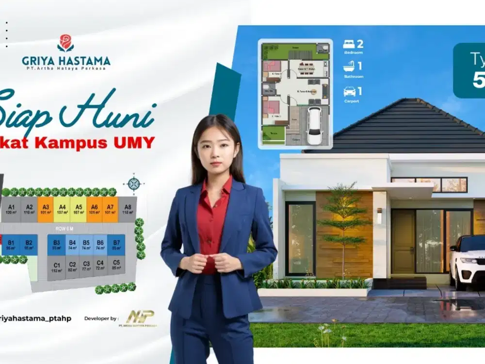 Hunian Nyaman One Gate System di Bantul dekat kampus umy