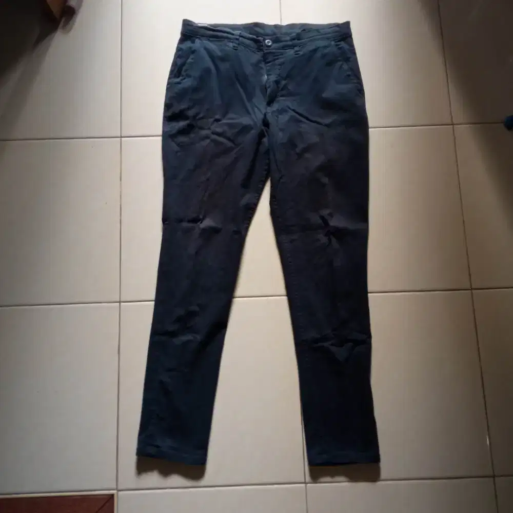 Celana Panjang Chinos Aerostreet Biru Navy size 34