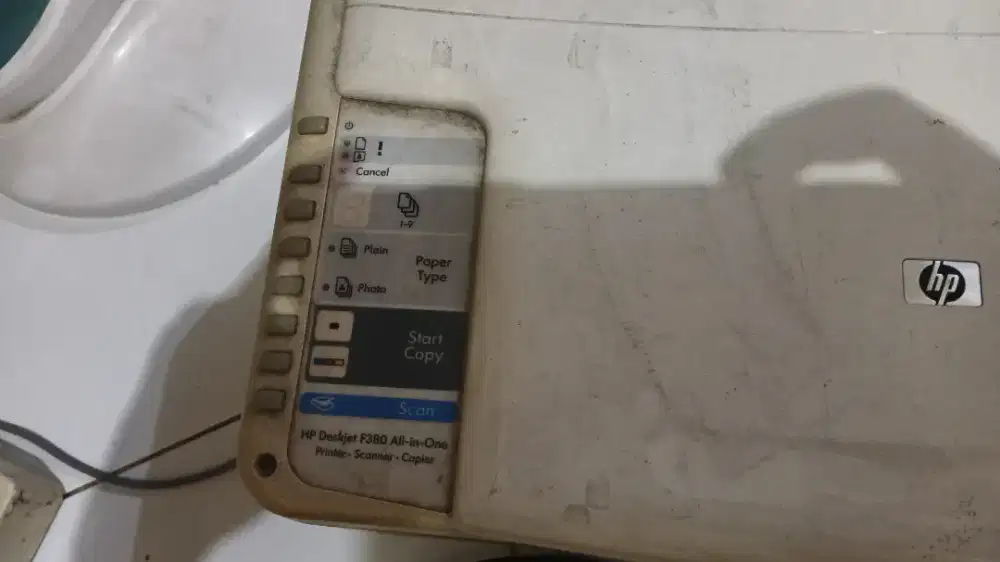 Printer & scanner hp deskjet f380 all in one